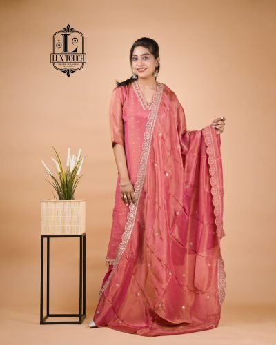 TISSUE SILK SUIT SET