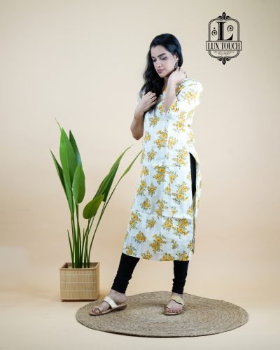 FLORAL KURTI
